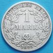 Монета Германии 1 марка 1875 год. Серебро. А.