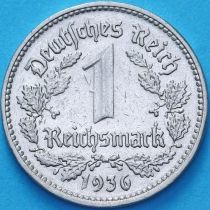 Германия 1 рейхсмарка 1936 год. D