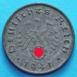 Монета Германия 5 рейхспфеннигов 1940 год. Монетный двор D