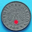 Монета Германии 10 рейхспфеннигов 1943 год. В.