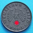 Монета Германии 10 рейхспфеннигов 1944 год. В.