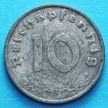 Монета Германии 10 рейхспфеннигов 1940 год. G.
