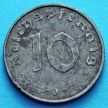 Монета Германии 10 рейхспфеннигов 1942 год. J.