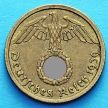 Монета Германии 10 рейхспфеннигов 1939 год. А