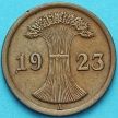 Монета Германия 2 рентенпфеннига 1924 год. А