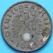 Монета Германия 1 рейхспфенниг 1943 год. В