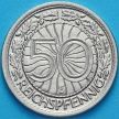 Монета Германия 50 рейхспфеннигов 1928 год. Монетный двор Е.