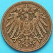 Монета Германия 1 пфенниг 1915 год. F.
