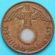 Монета Германия 2 рейхспфеннига 1937 год. F