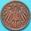 Монета Германия 1 пфенниг 1900 год. G.