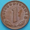 Монета Германия 1 рейхспфенниг 1940 год. А. KM# 89