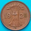 Монета Германия 1 рейхспфенниг 1929 год. D 