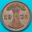 Монета Германии 1 рейхспфенниг 1934 год. J