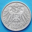 Монета Германии 1 марка 1911 год. Серебро А.