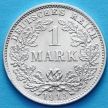 Монета Германии 1 марка 1915 год. Серебро D.