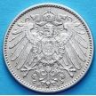 Монета Германии 1 марка 1907 год. Серебро F.