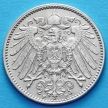 Монета Германии 1 марка 1915 год. Серебро F.