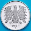 Монета ФРГ 5 марок 1985 год. D. Пруф