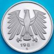 Монета ФРГ 5 марок 1985 год. G. Пруф