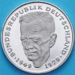 Монета ФРГ 2 марки 1982 год. Курт Шумахер. D Пруф.