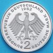 Монета ФРГ 2 марки 1982 год. Теодор Хойс. Пруф. D