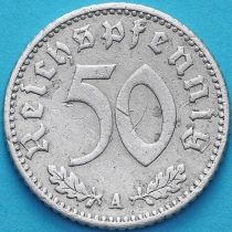 Германия 50 рейхспфеннигов 1935 год. Монетный двор A.