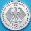 Монета ФРГ 2 марки 1981 год. Конрад Аденауэр. D. Пруф.