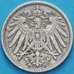 Монета Германия 5 пфеннигов 1899 год. Е