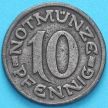 Монета Германия 10 пфеннигов 1920 год. Нотгельд Аахен. 