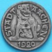 Монета Германия 10 пфеннигов 1920 год. Нотгельд Аахен. 