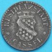 Монета Германии 10 пфеннигов 1917 год. Нотгельд Кассель. Цинк.