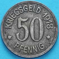 Германия 50 пфеннигов 1918 год. Нотгельд Зиген