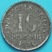 Монета Германии 10 пфеннигов 1922 год.