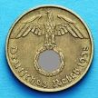 Монета Германии 5 рейхспфеннигов 1938 год. А