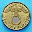 Монета Германии 5 рейхспфеннигов 1938 год. D.