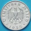 Монета Германия 50 рейхспфеннигов 1935 год. Монетный двор  J.