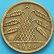 Монета Германия 50 рентенпфеннигов 1924 год. А
