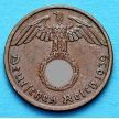 Монета Германии 1 рейхспфенниг 1939 год. А