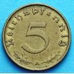 Монета Германии 5 рейхспфеннигов 1937 год. А