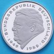 Монета ФРГ 2 марки 2000 год. Франц Йозеф Штраус. Пруф. F.