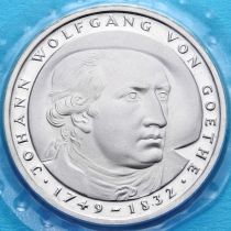ФРГ 5 марок 1982 год. Иоганн Вольфганг фон Гёте. Пруф