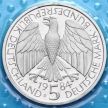 Монета ФРГ 5 марок 1984 год. Таможенный союз. PROOF