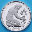 Монета ФРГ 50 пфеннигов 2000 год. F. Пруф.