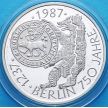 Монета ФРГ 10 марок 1987 год. J. 750 лет Берлину. Серебро.
