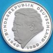 Монета ФРГ 2 марки 1991 год. Франц Йозеф Штраус. Пруф. G