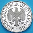 Монета ФРГ 1 марка 1991 год. F. Пруф