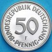 Монета ФРГ 50 пфеннигов 1982 год. F. Пруф.