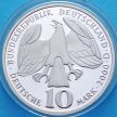 Монета ФРГ 10 марок 2000 год. D. Иоганн Себастьян Бах. Серебро.
