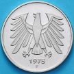 Монета ФРГ 5 марок 1975 год. F