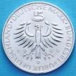 Монета ФРГ 5 марок 1968 год. Макс Петтенкофер. Серебро